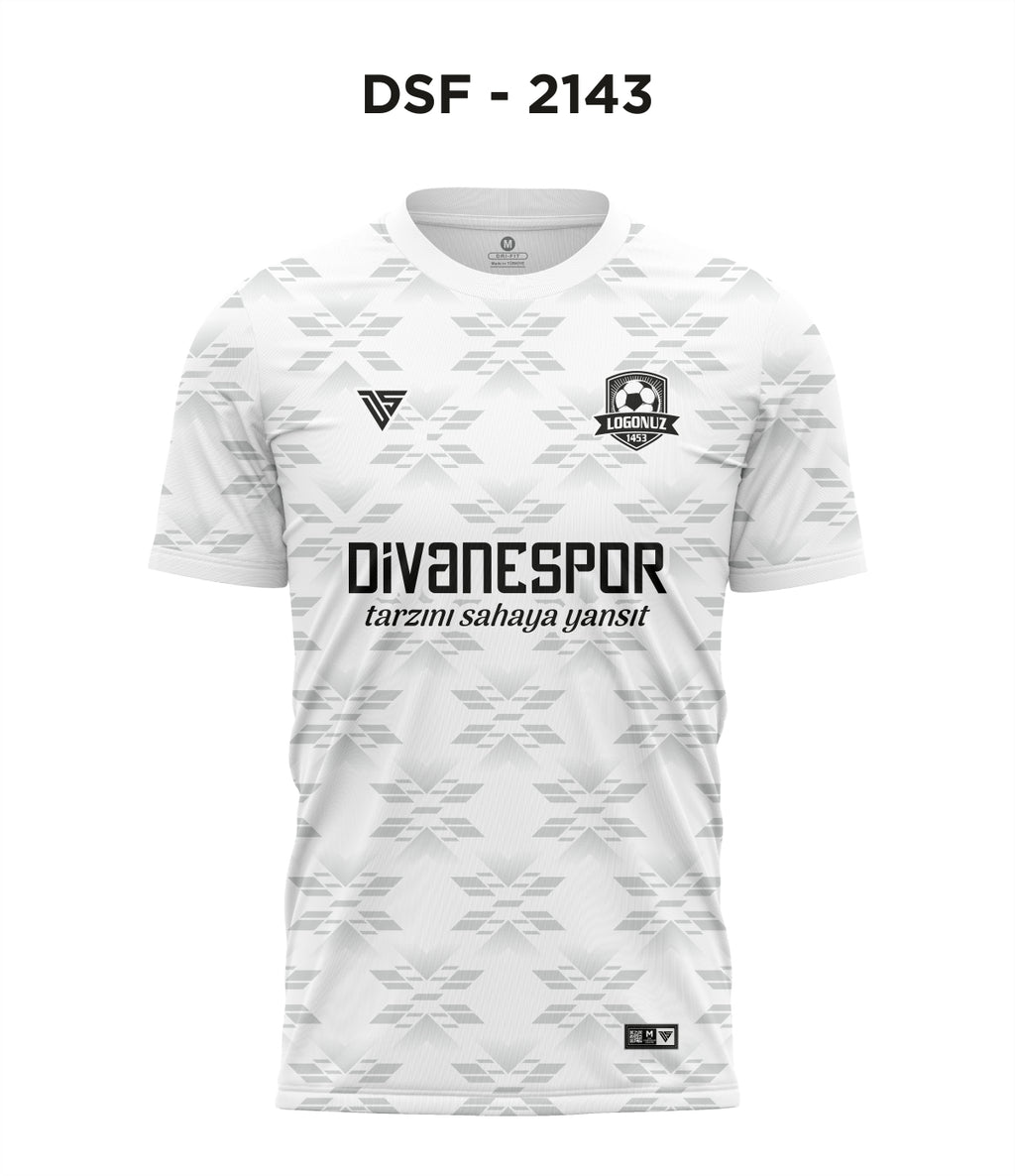 DSF 2143 Beyaz-Gri Futbol Forma
