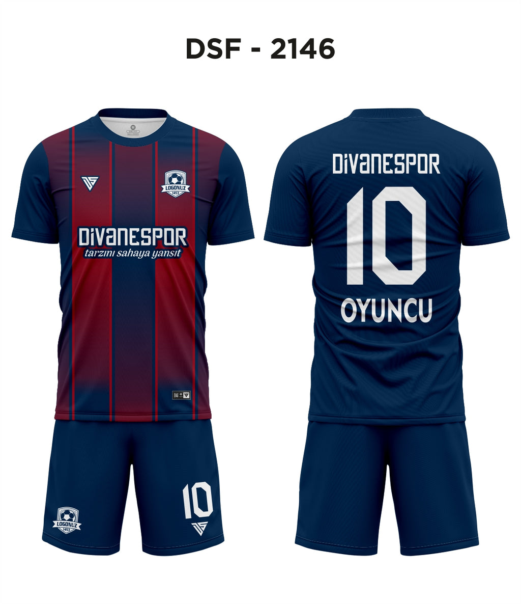 DSF 2146 Barcelona Lacivert-Bordo Futbol Forma