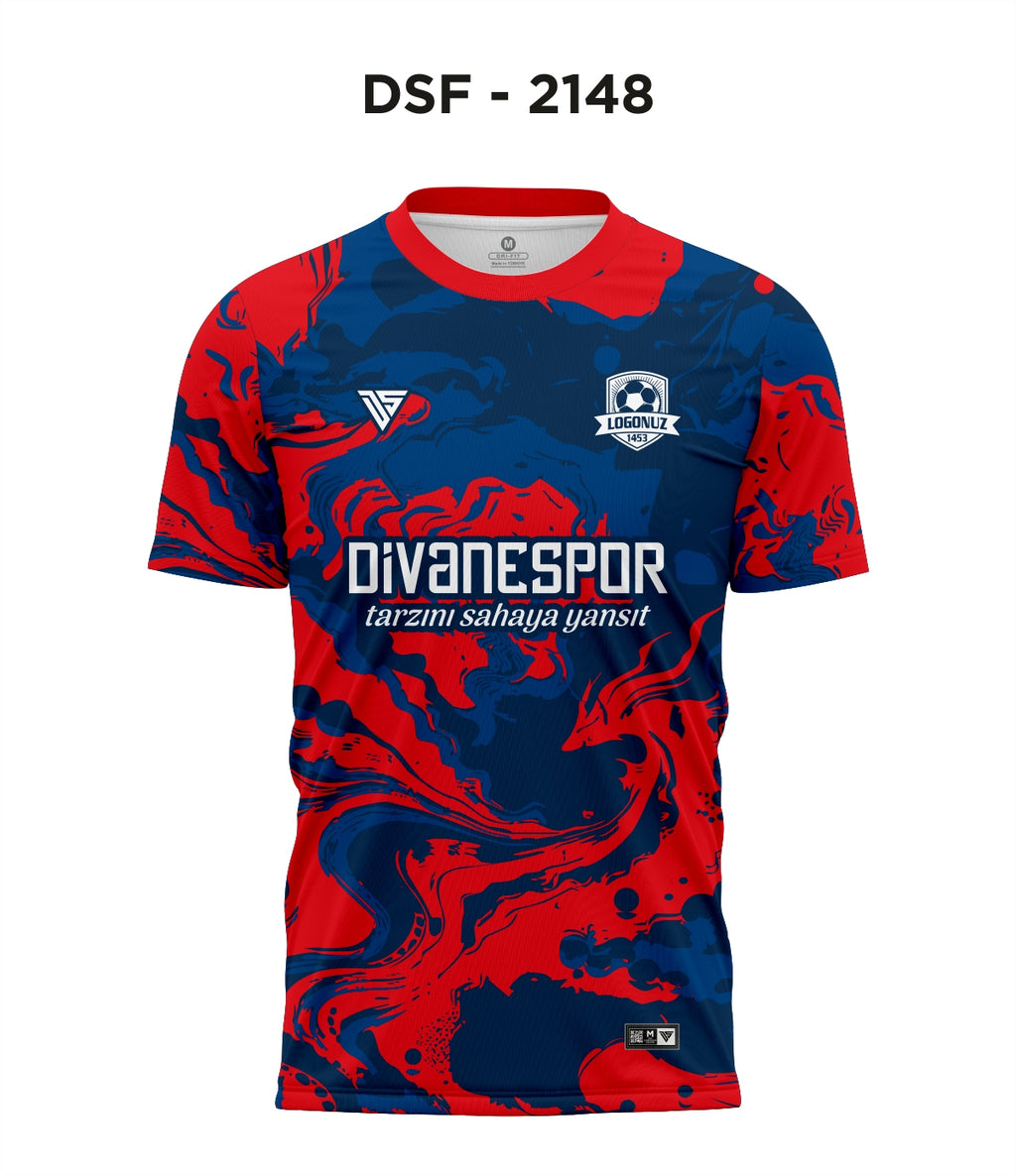 DSF 2148 Barcelona Mavi-Kırmızı Futbol Forma