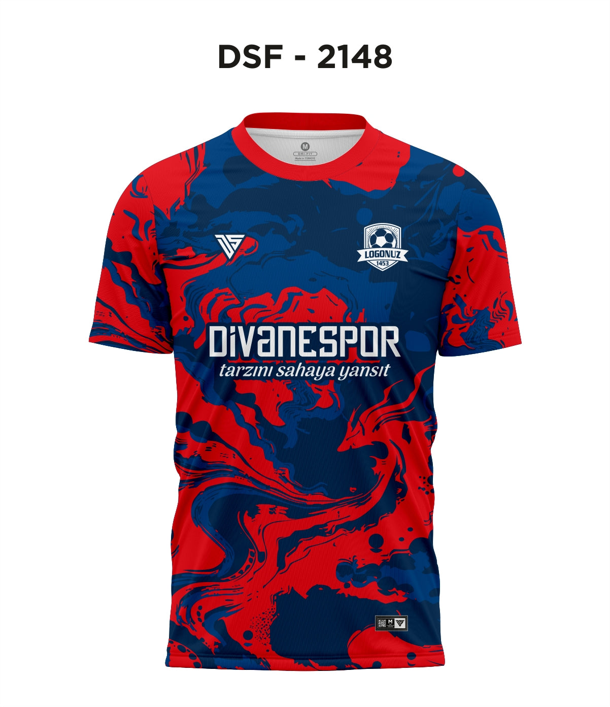 DSF 2148 Barcelona Mavi-Kırmızı Futbol Forma
