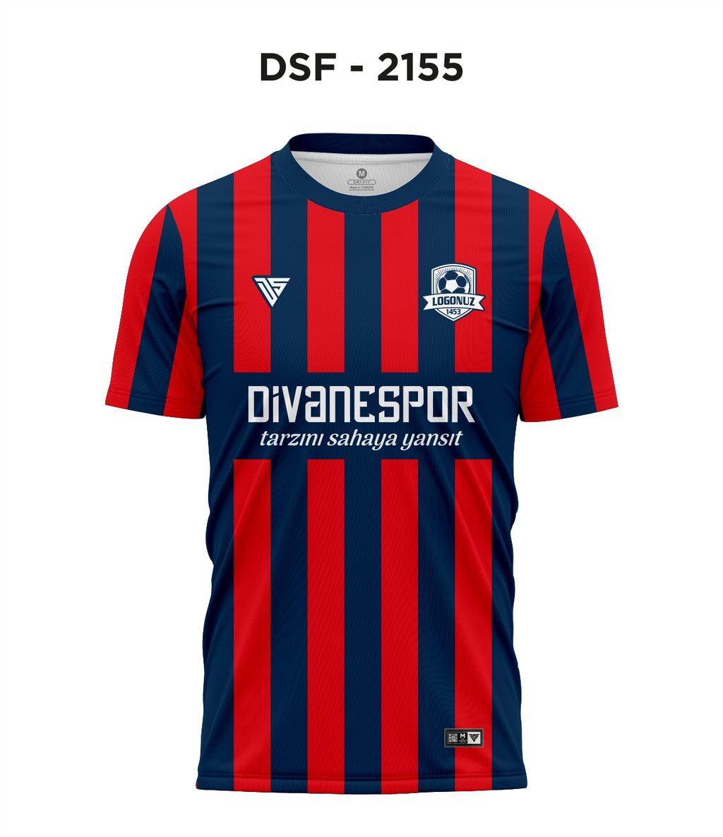 DSF 2155 Lacivert-Kırmızı Futbol Forma