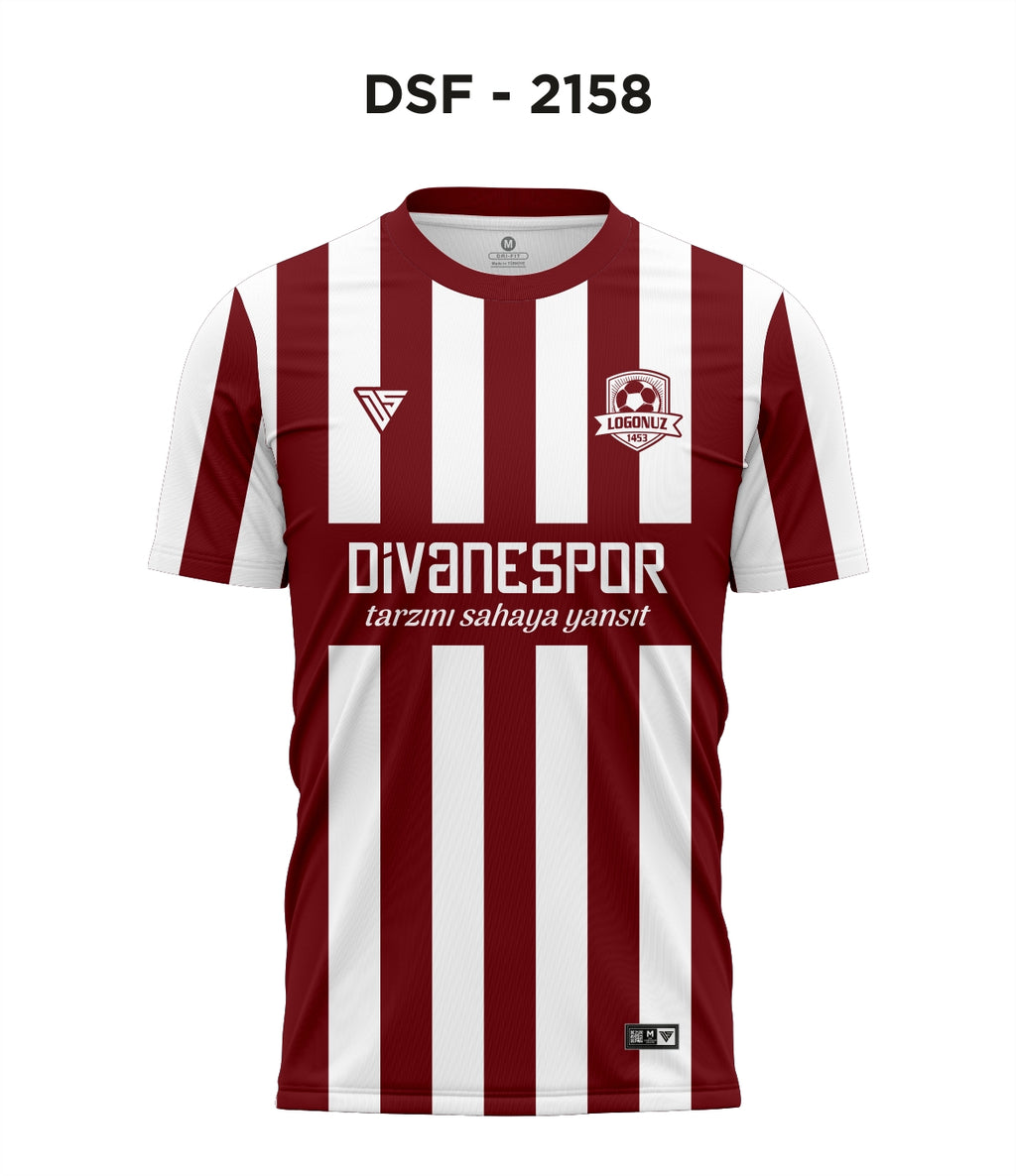 DSF 2158 Bordo-Beyaz Futbol Forma