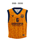 DSF 3030 Lacivert-Turuncu Basketbol Forma