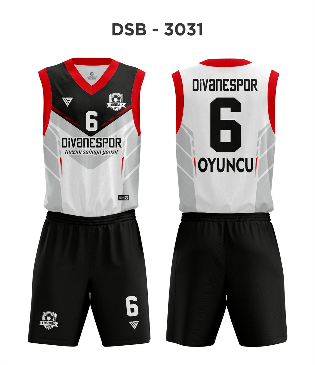 DSF 3031 Siyah-Gri Basketbol Forma
