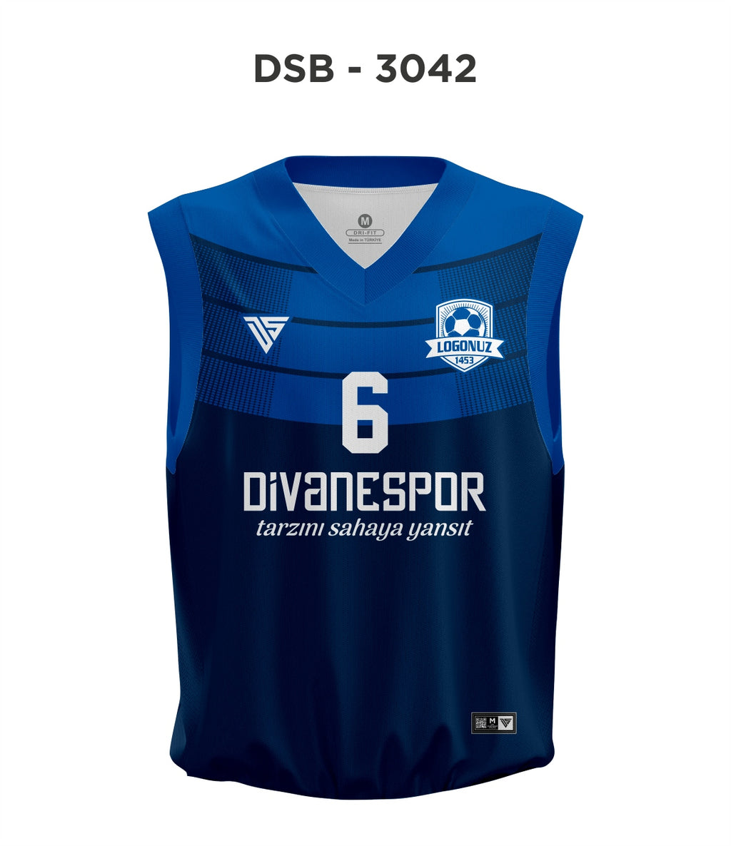 DSF 3042 Lacivert-Mavi Basketbol Forma