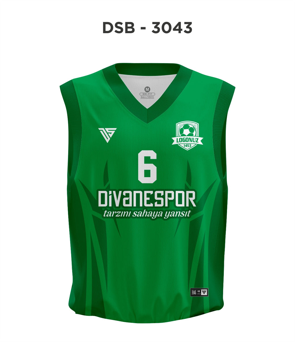 DSF 3043 Yeşil Basketbol Forma