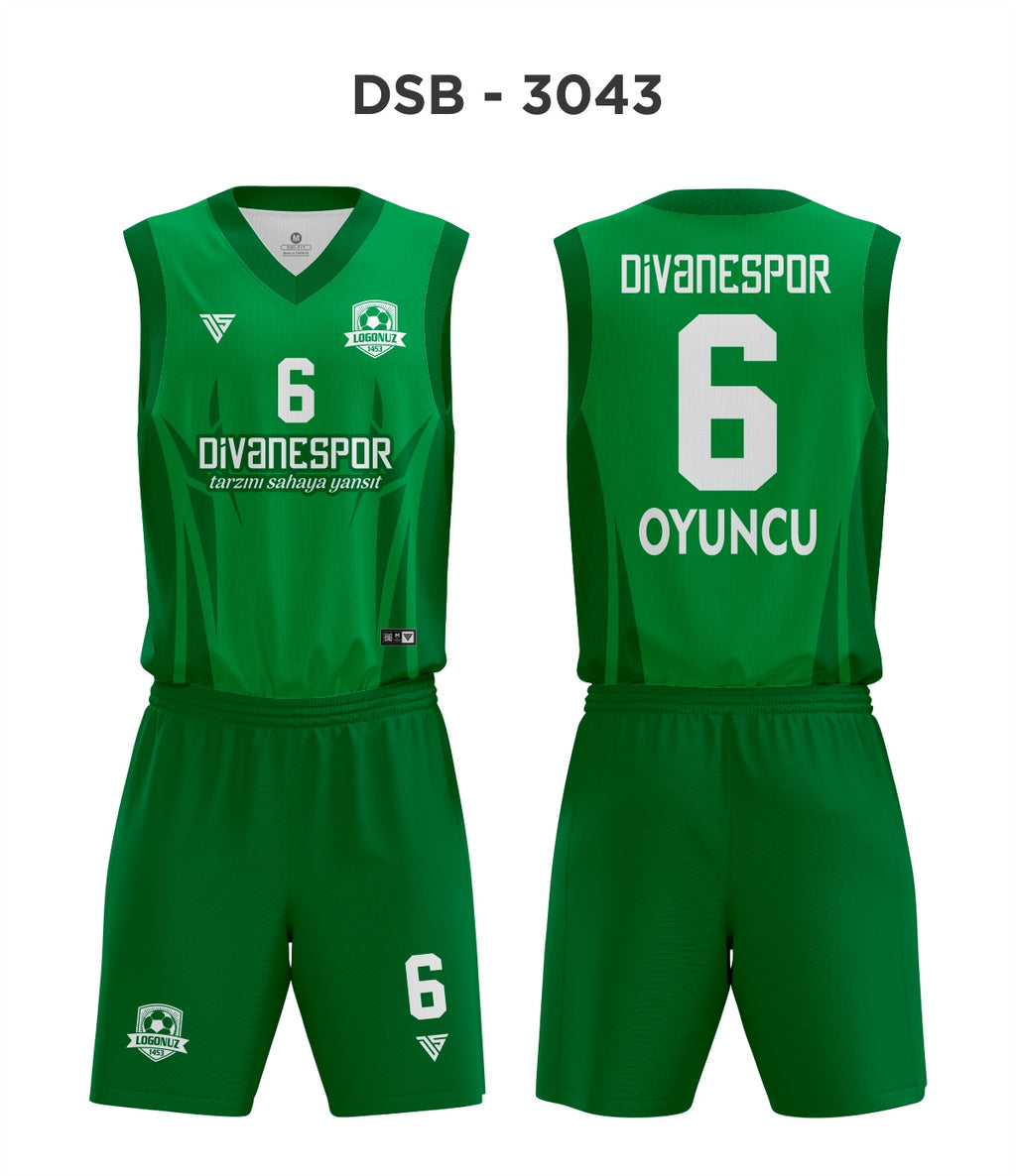 DSF 3043 Yeşil Basketbol Forma