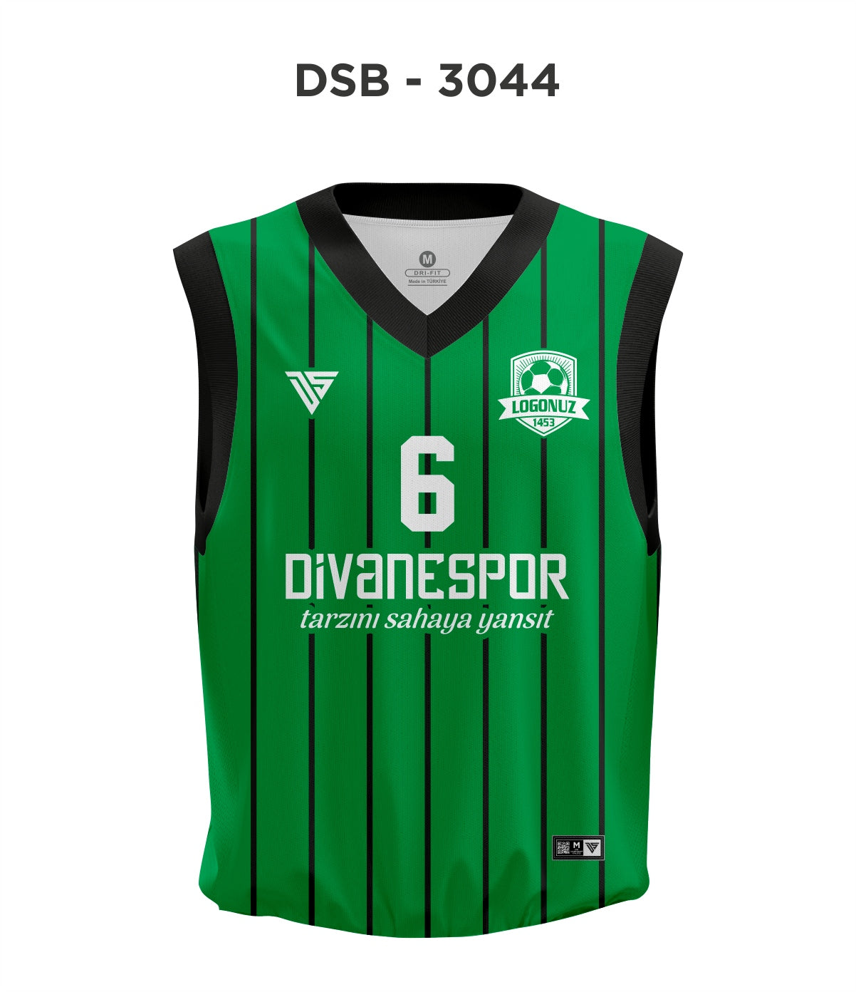 DSF 3034 Yeşil-Beyaz Basketbol Forma