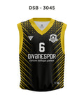 DSF 3045 Siyah-Gold Basketbol Forma