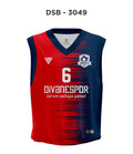DSF 3049 Kırmızı-Lacivert Basketbol Forma