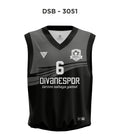 DSF 3051 Siyah-Gri Basketbol Forma