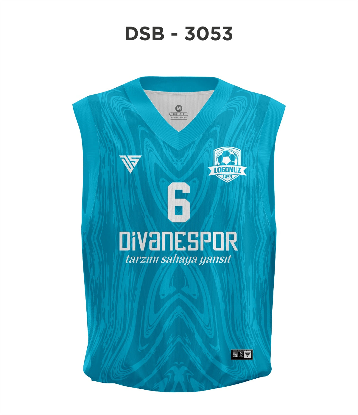 DSF 3053 Turkuaz Basketbol Forma