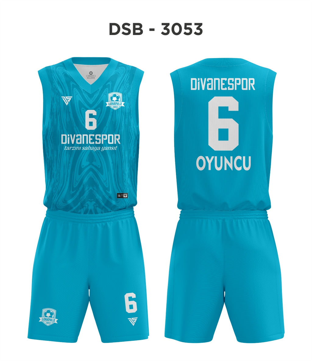 DSF 3053 Turkuaz Basketbol Forma