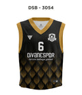 DSF 3054 Siyah-Gold Basketbol Forma