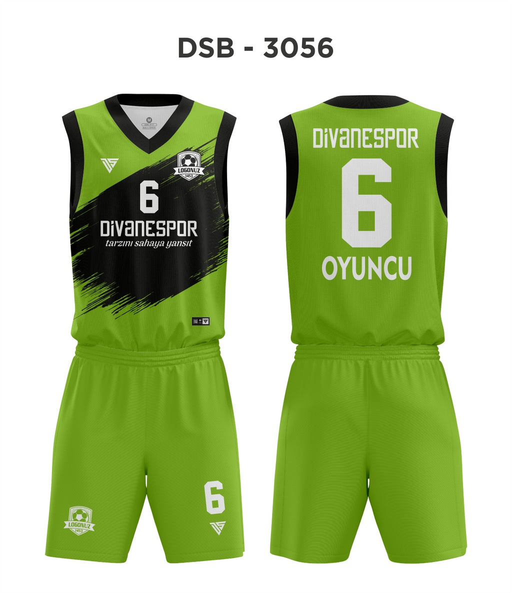 DSF 3056 Yeşil-Siyah Basketbol Forma
