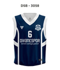 DSF 3058 Lacivert-Kırmızı Basketbol Forma