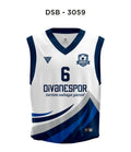 DSF 3059 Beyaz-Lacivert Basketbol Forma