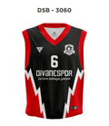DSF 3060 Kırmızı-Siyah Basketbol Forma