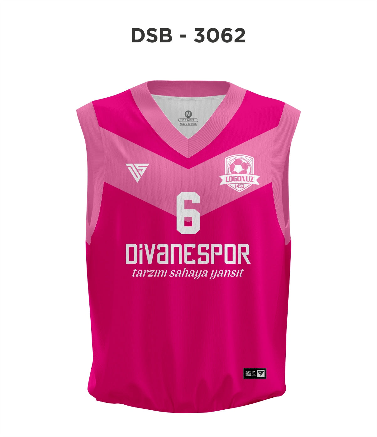 DSF 3062 Pembe Basketbol Forma