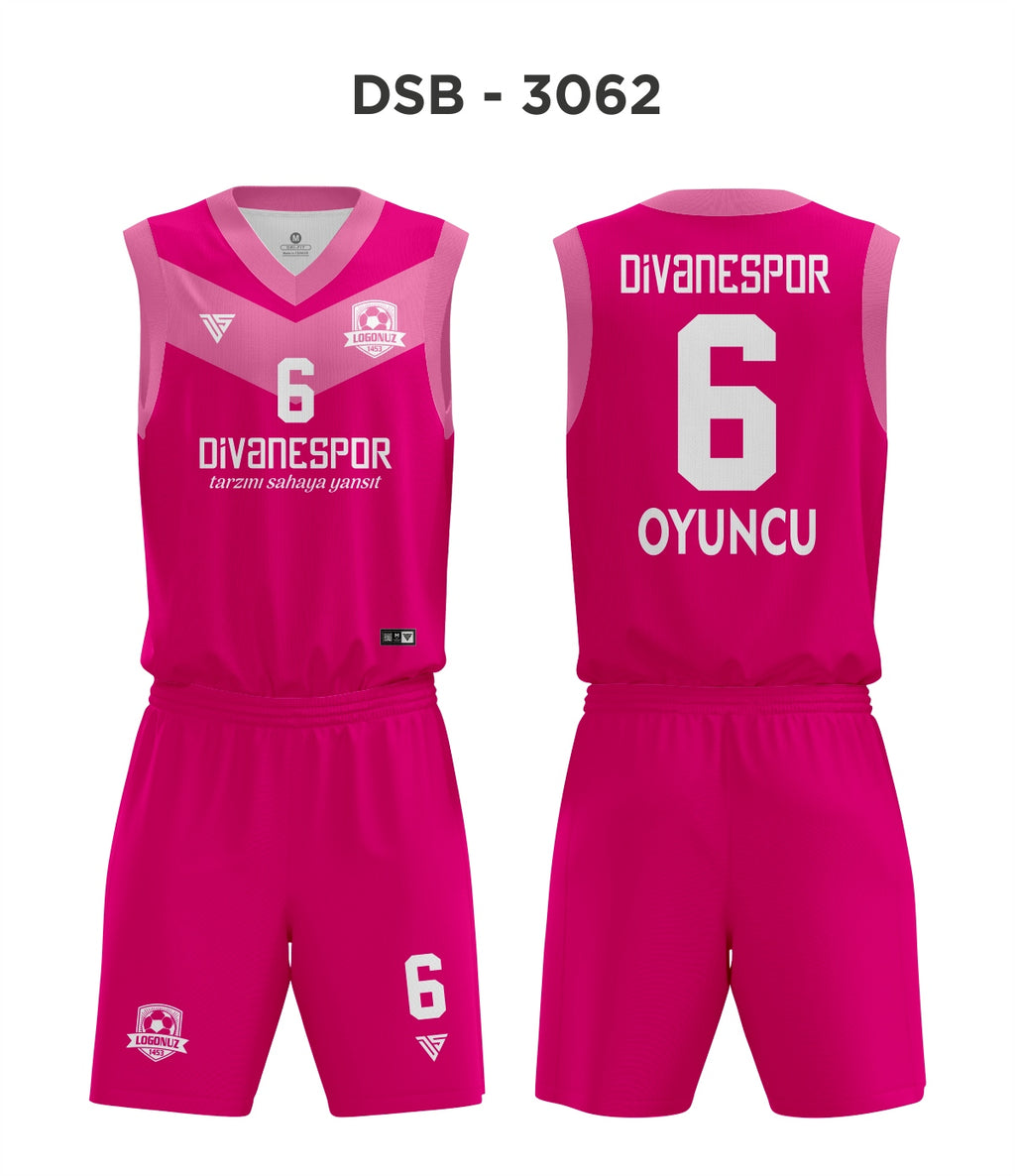 DSF 3062 Pembe Basketbol Forma