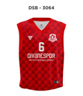DSF 3064 Kırmızı Basketbol Forma