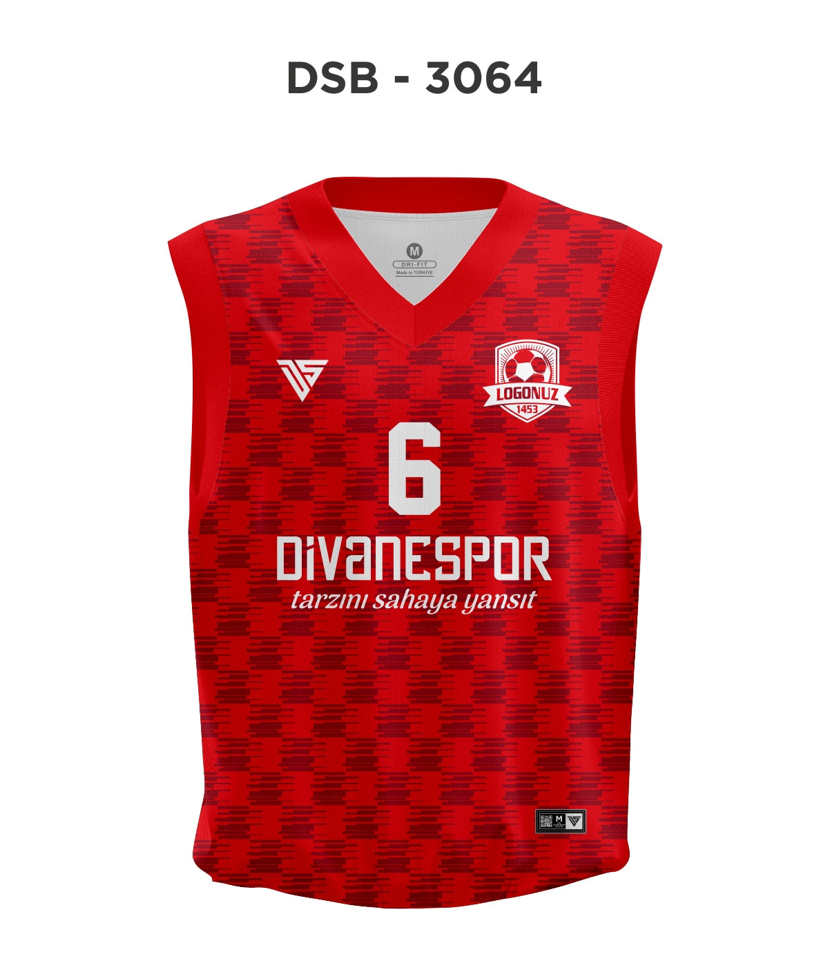 DSF 3064 Kırmızı Basketbol Forma