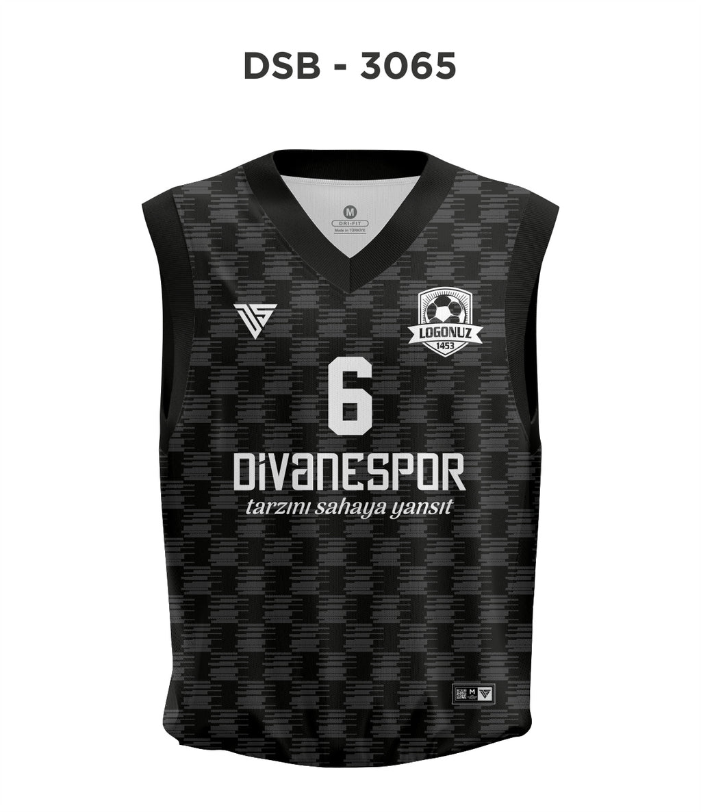 DSF 3065 Siyah-Gri Basketbol Forma