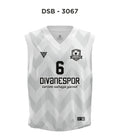 DSF 3067 Beyaz-Gri Basketbol Forma
