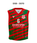 DSF 3070 Yeşil-Kırmızı Basketbol Forma