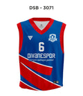 DSF 3071 Mavi-Kırmızı Basketbol Forma