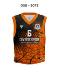 DSF 3073 Turuncu-Siyah Basketbol Forma