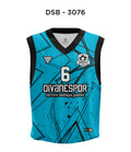 DSF 3076 Turkuaz-Siyah Basketbol Forma