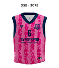 DSF 3078 Pembe-Lacivert Basketbol Forma