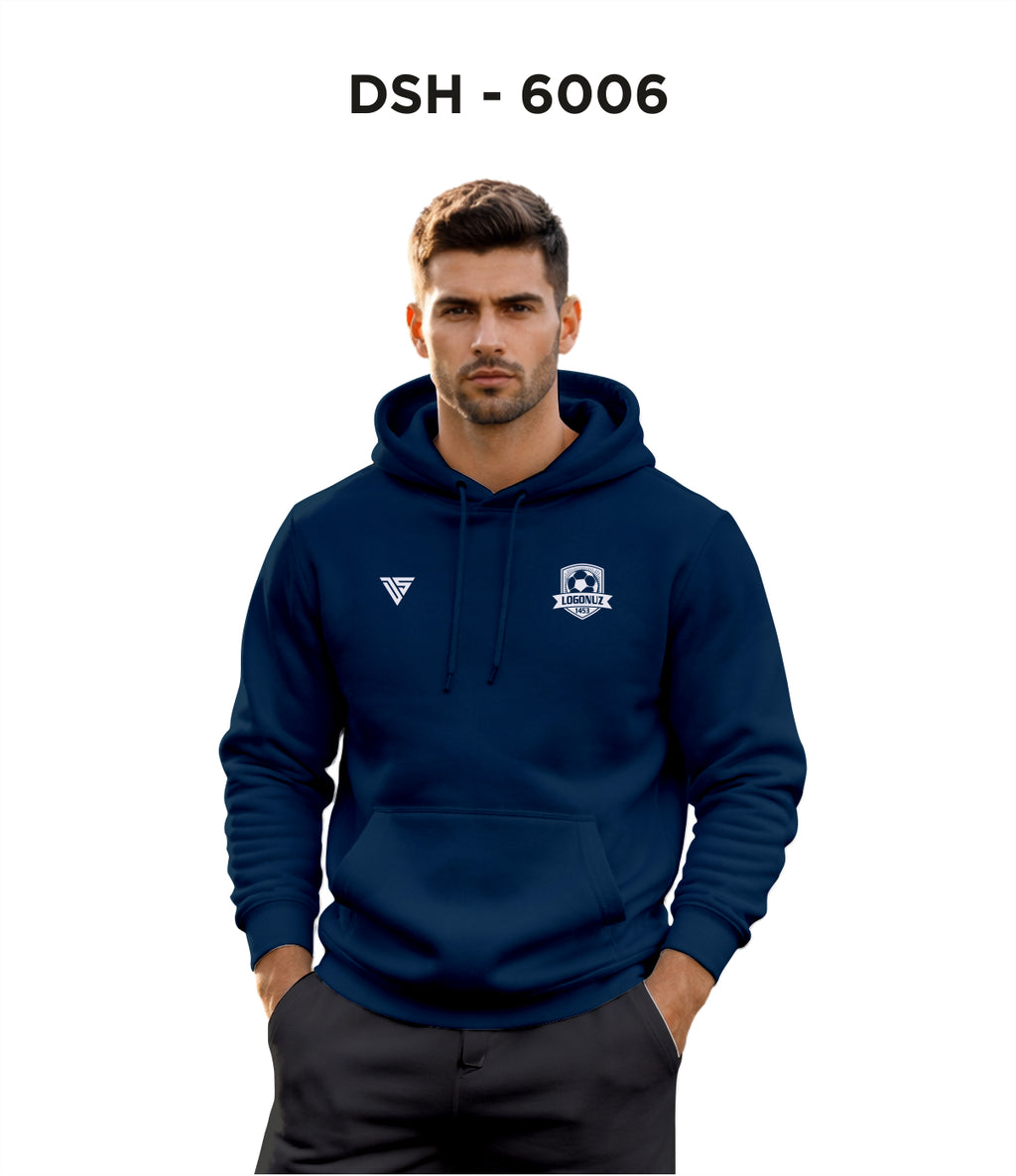 DSH 6006 Lacivert Kapüşonlu Sweat