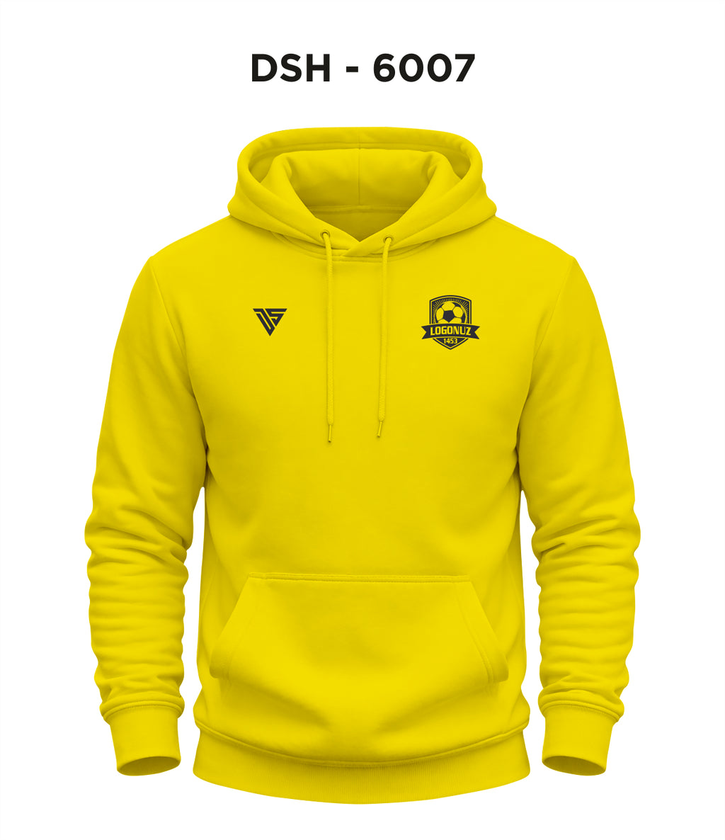 DSH 6007 Sarı Kapüşonlu Sweat