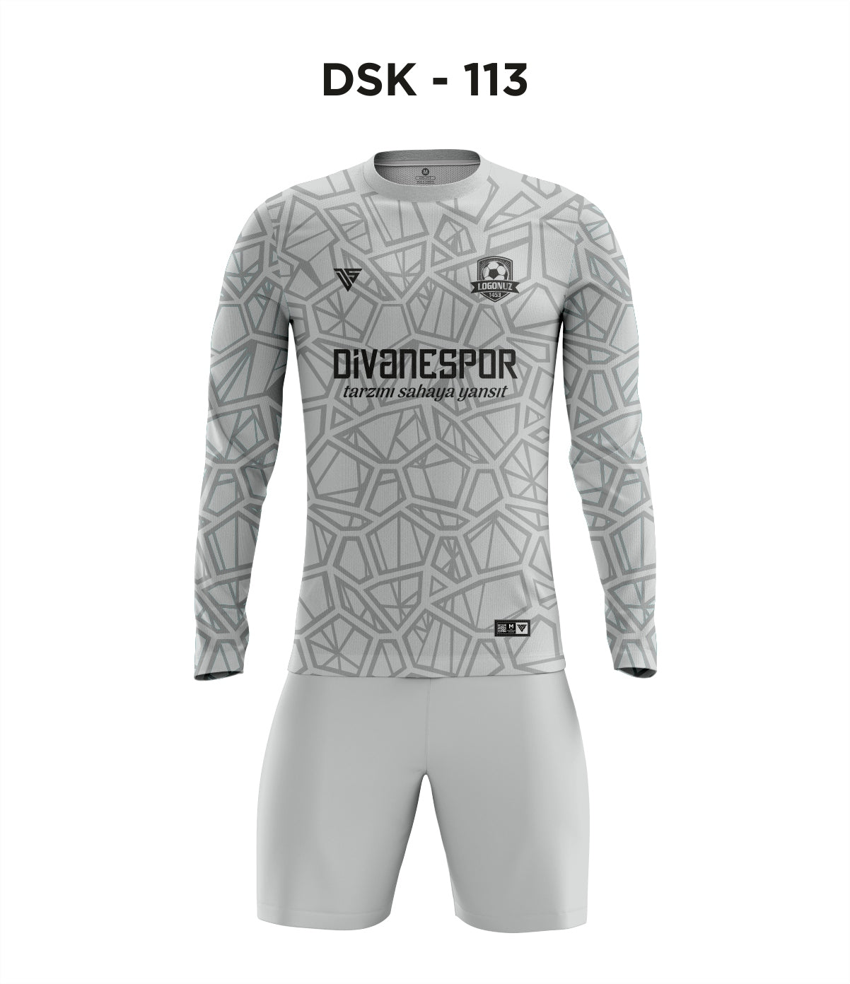 DSK 113 Gri Kaleci Forma