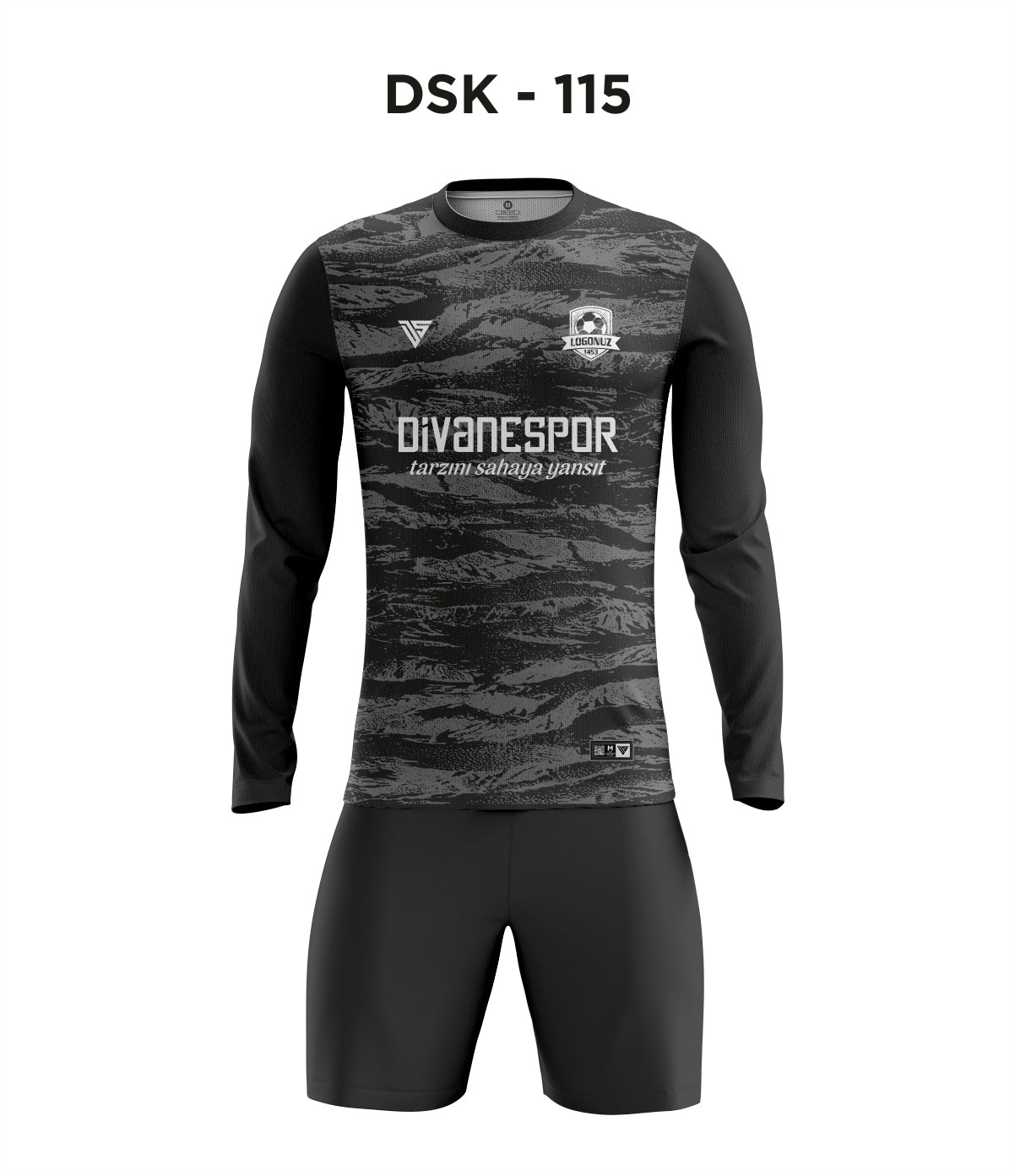 DSK 115 Siyah Kaleci Forma