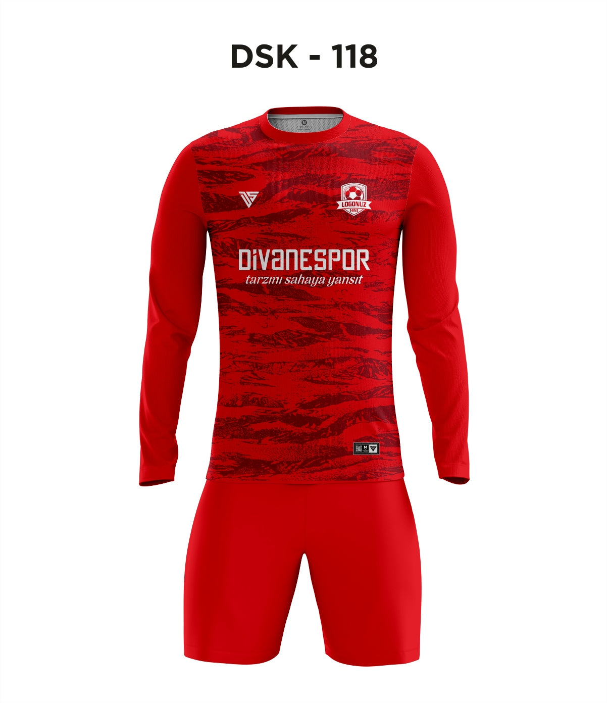 DSK 118 Kırmızı Kaleci Forma