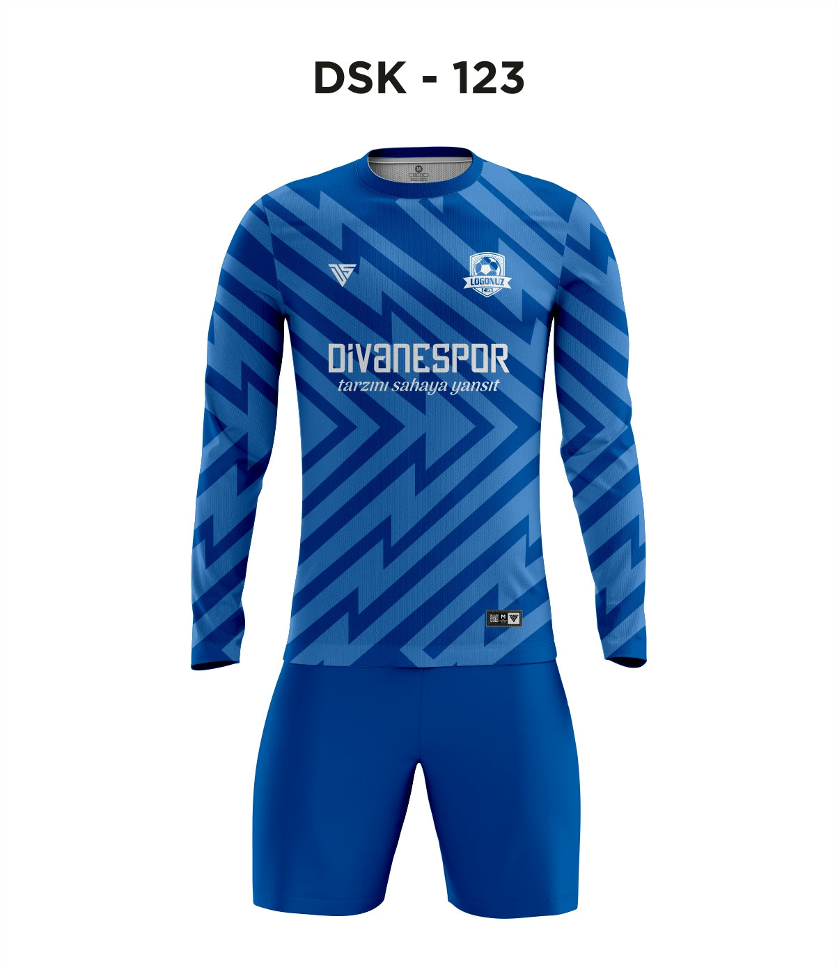 DSK 123 Mavi Kaleci Forma