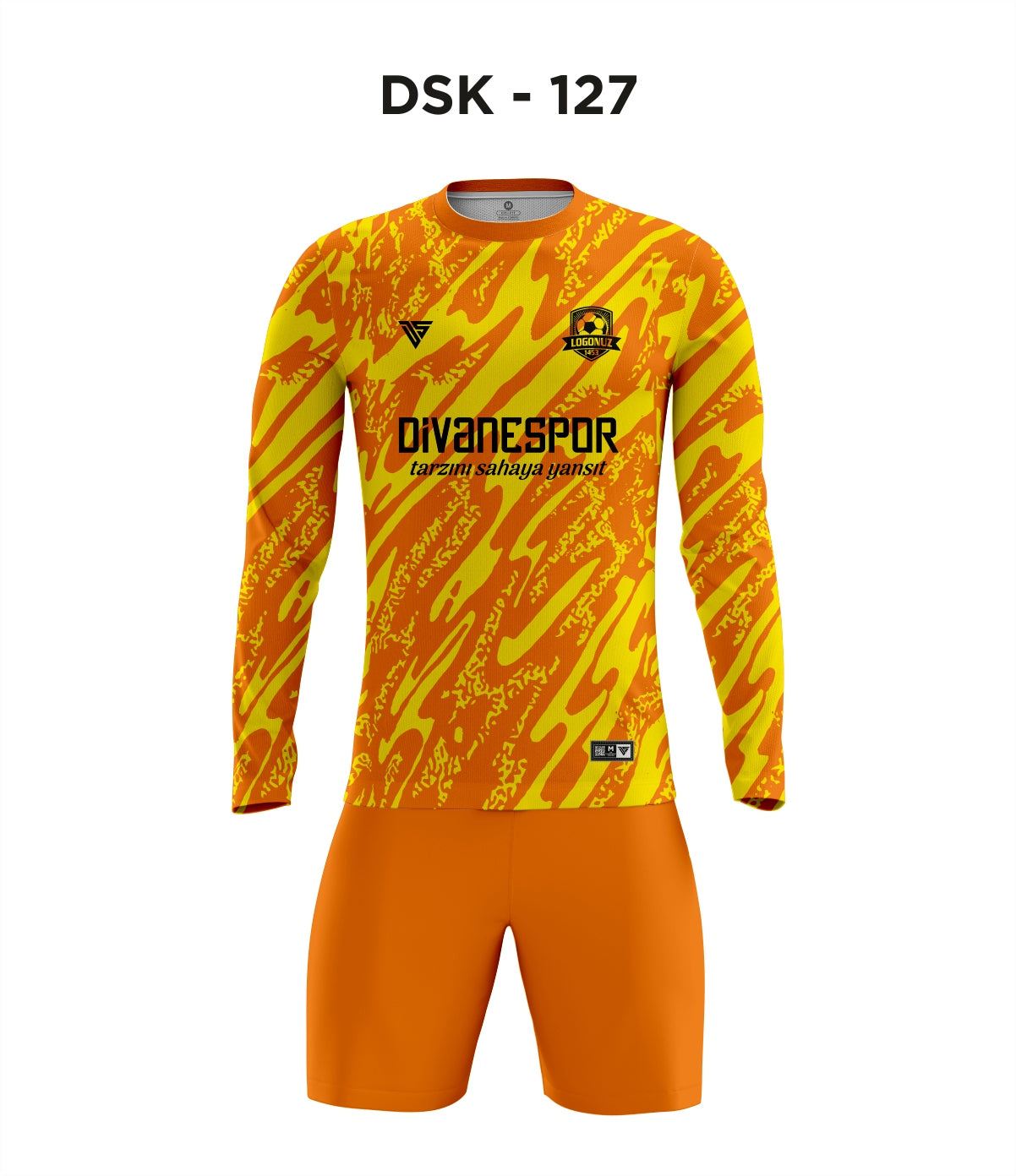 DSK 127 Turuncu Kaleci Forma