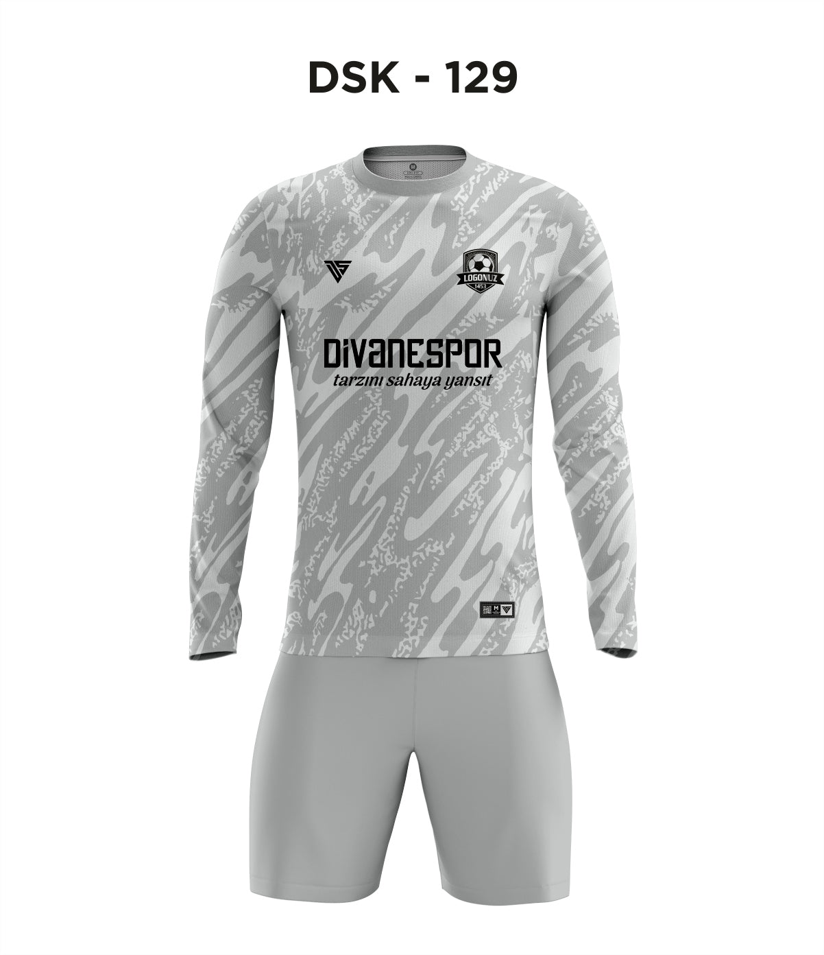 DSK 129 Gri Kaleci Forma