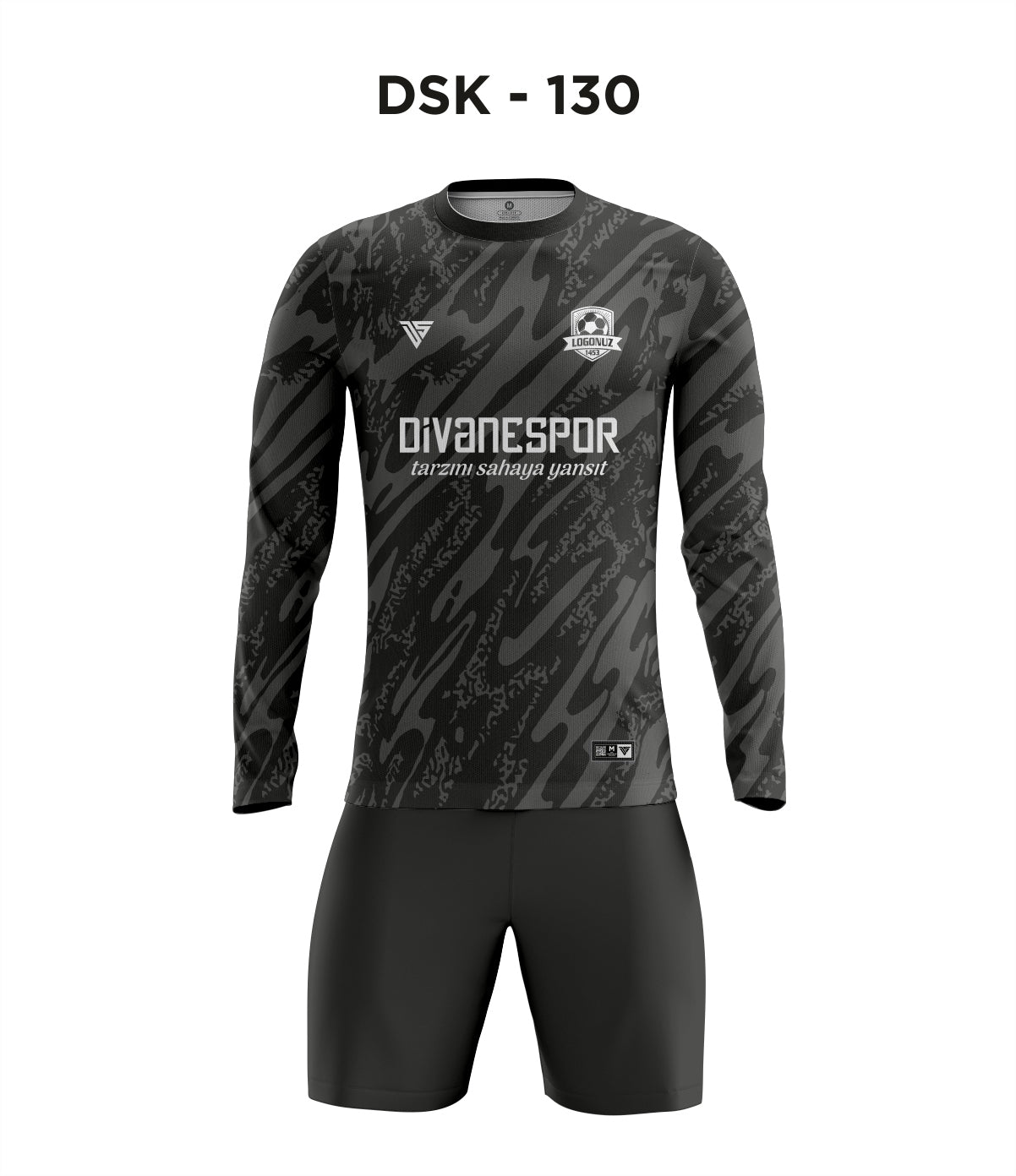 DSK 130 Siyah Kaleci Forma