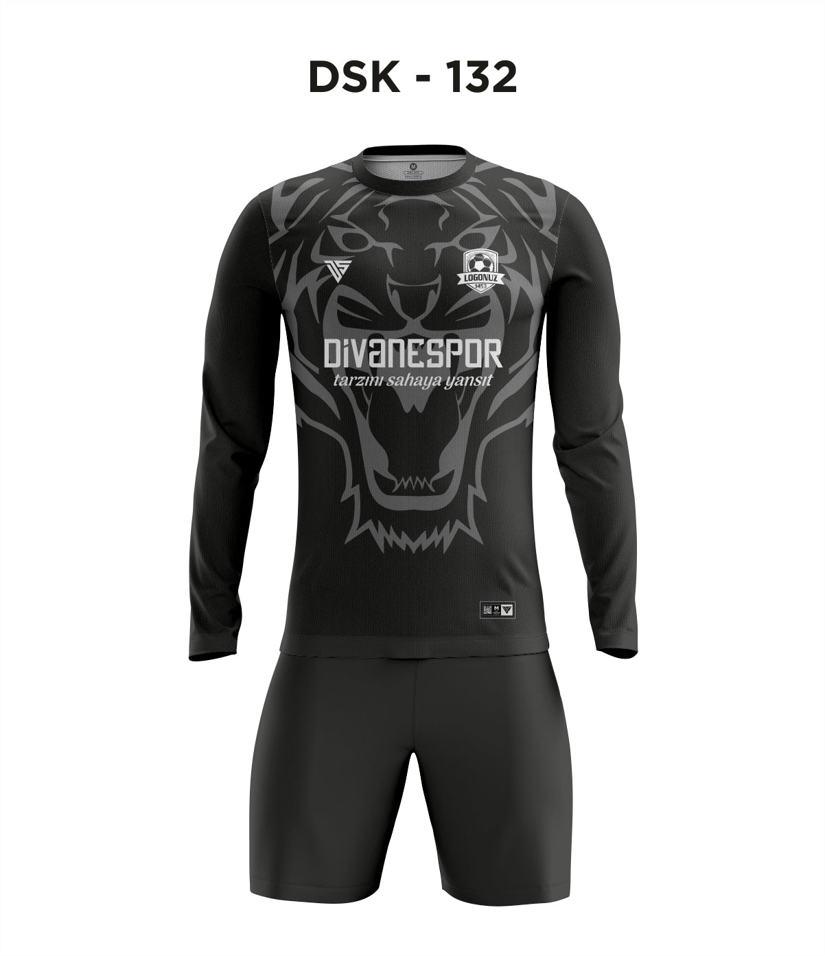DSK 132 Siyah Kaleci Forma