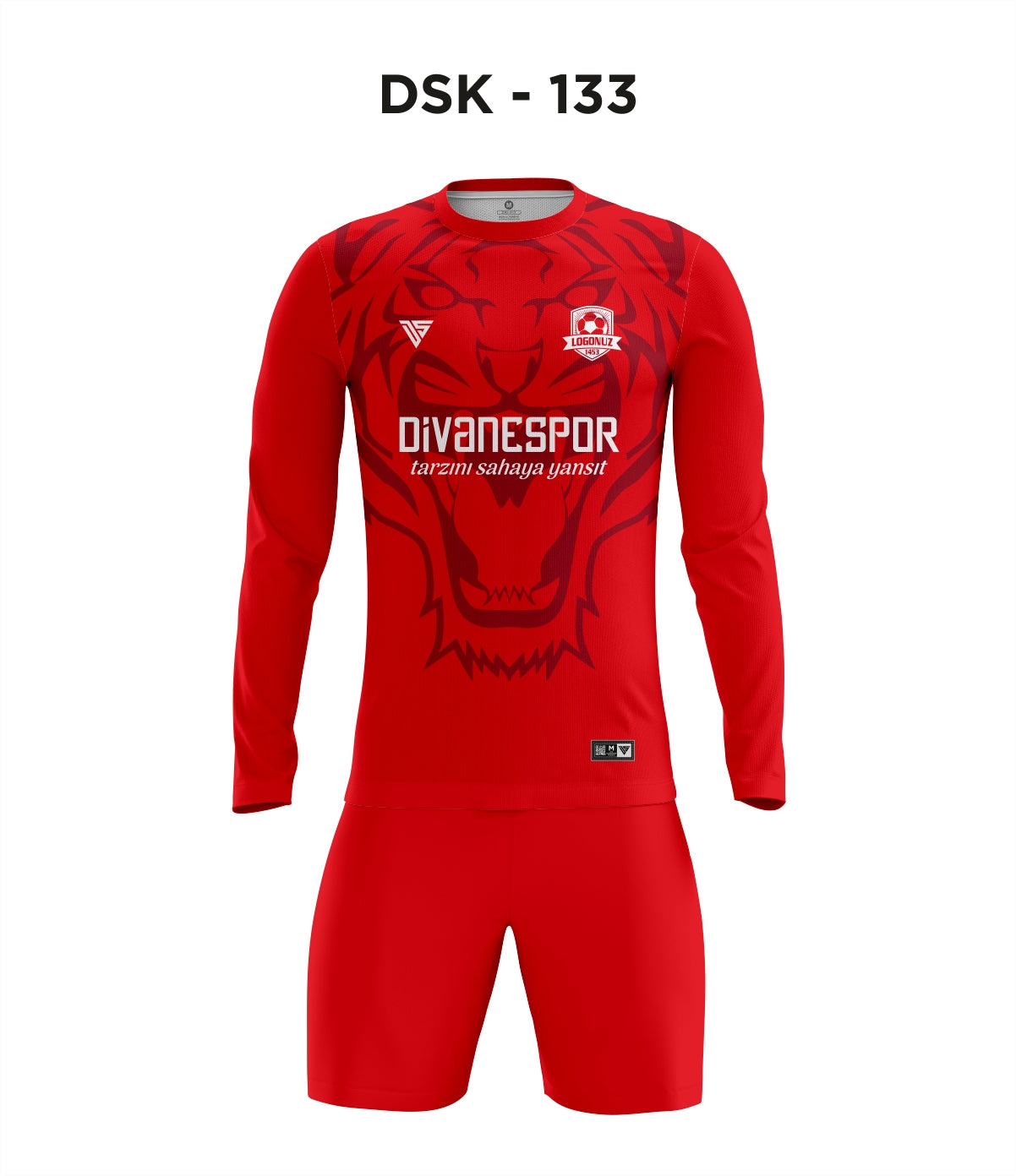 DSK 133 Kırmızı Kaleci Forma