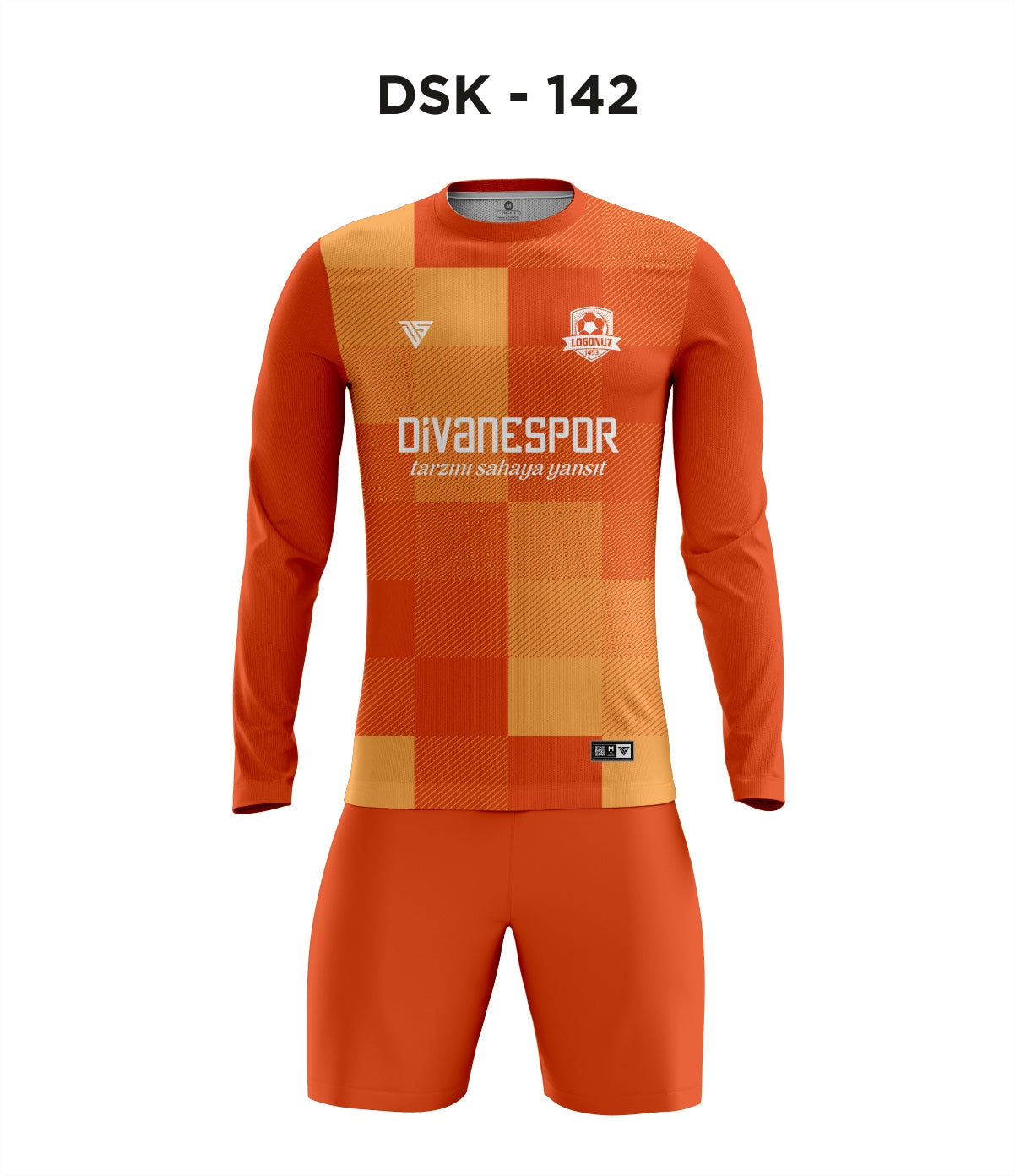 DSK 142 Turuncu Kaleci Forma