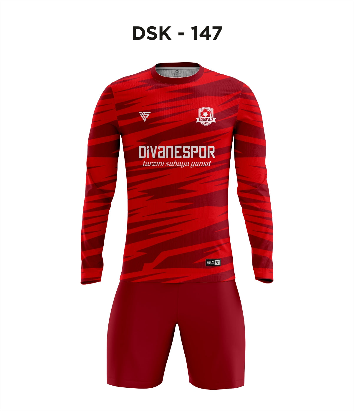 DSK 147 Bordo Kaleci Forma
