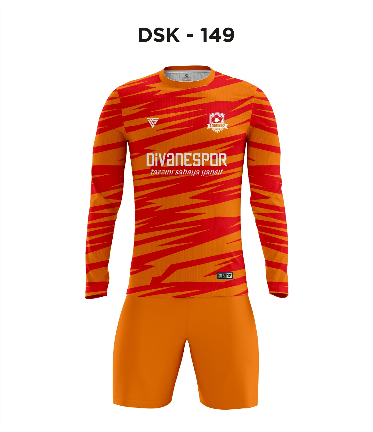 DSK 149 Turuncu Kaleci Forma