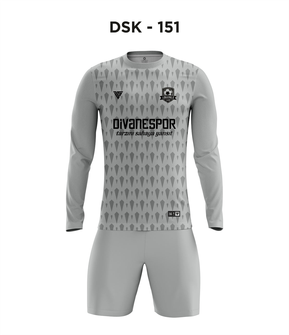 DSK 151 Gri Kaleci Forma