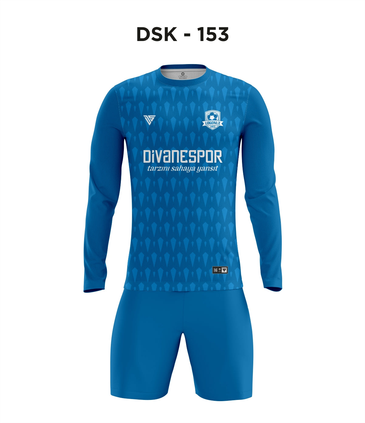 DSK 153 Mavi Kaleci Forma