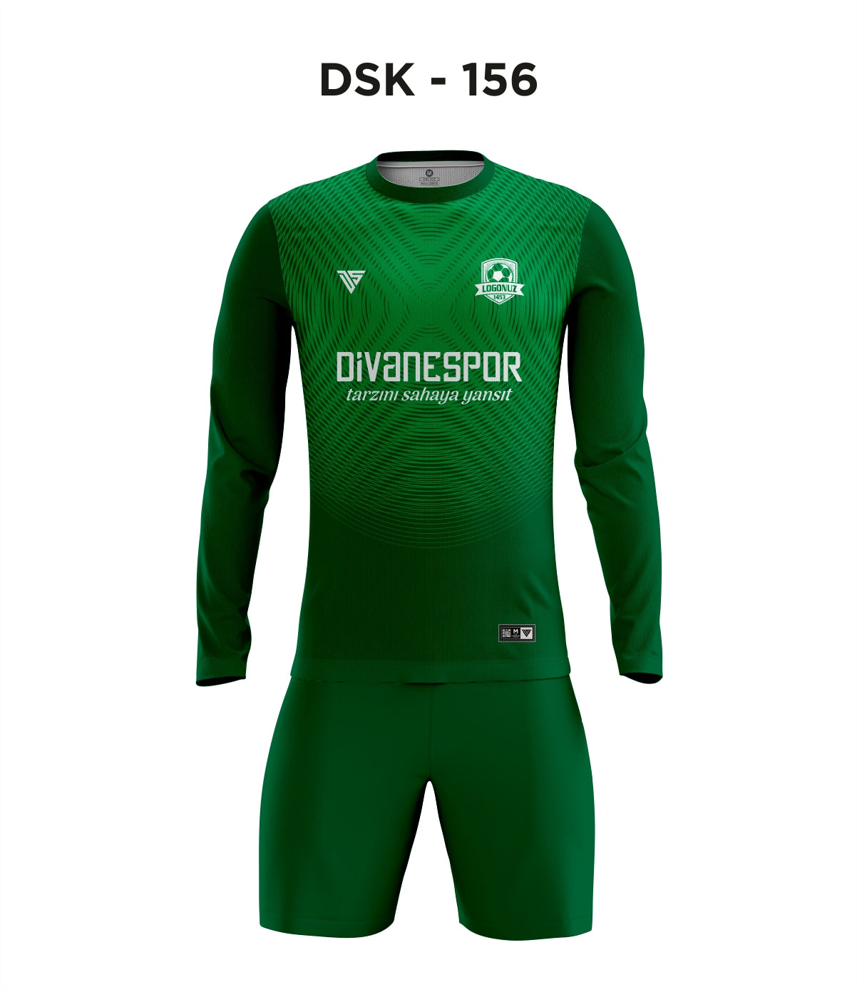 DSK 156 Yeşil Kaleci Forma
